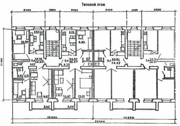 Типовой проект жилого дома серия 91